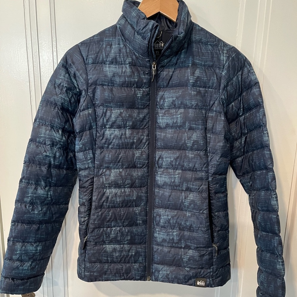 REI down puffer jacket Womens XS